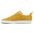 Фото #3 товара Puma Bmw Mms Suede Lace Up Mens Yellow Sneakers Casual Shoes 30779101