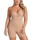 ფოტო #1 პროდუქტის Women's Strapless Sculpting Step-in Body Shaper with Short Bottom