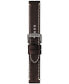 ფოტო #2 პროდუქტის Men's Swiss Chronograph XL Brown Leather Strap Watch 45mm