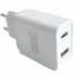 Фото #1 товара Сетевое зарядное устройство 3GO ALMUSBCQC3 18 W Белый Разноцветный (1 штук)