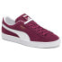 Фото #2 товара Puma Tmc X Suede Status Symbol Lace Up Mens Red Sneakers Casual Shoes 38947201