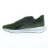 Reebok Energen Plus 2 Mens Green Canvas Lace Up Athletic Running Shoes