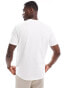 ASOS DESIGN essential heavyweight crew neck t-shirt 240gsm in white