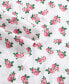 Фото #4 товара Teeny Tiny Roses Cotton Percale 3 Piece Sheet Set, Twin