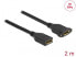 Delock 87101 - 2 m - DisplayPort - DisplayPort - Female - Female - 3840 x 2160 pixels