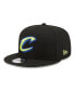 Фото #3 товара Men's Black Cleveland Cavaliers Neon Pop 9FIFTY Snapback Hat