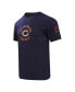 ფოტო #3 პროდუქტის Men's Navy Chicago Bears Hybrid T-shirt
