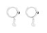 Original silver hoop earrings Bold Bear 1003881500