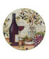 Фото #3 товара Meadow Brook Vineyard Set of 4 Dinner Plate 10.5"