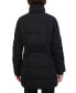 ფოტო #8 პროდუქტის Women's Faux-Fur-Trim Hooded Puffer Coat