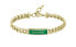 Modern gold-plated steel bracelet 2040323