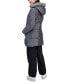 Juniors' Shine Faux-Fur-Trim Hooded Puffer Coat