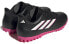 Фото #4 товара Футбольные кроссовки Adidas Copa Pure.4 TF для мужчин и женщин, черно-бело-розовые.