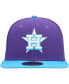 Фото #3 товара Men's Purple Houston Astros Vice 59FIFTY Fitted Hat