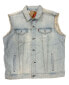 Levi's Mens Trucker Vest Color Light Stonewash 0014