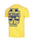 Фото #3 товара Men's Maize Michigan Wolverines Campus Badge Comfort Colors T-shirt