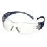 Фото #1 товара 3M SF101AS-BLU-EU - Safety glasses - Any gender - Blue - Transparent - Polycarbonate (PC) - Polycarbonate