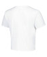 ფოტო #2 პროდუქტის Women's White Miami Hurricanes Local Crop T-shirt