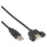 Фото #1 товара INLINE USB 2.0 Cable 60 cm