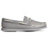 Sperry AO 2Eye Perforated Boat Womens Grey Flats Casual STS87112 7, 7 M - фото #1