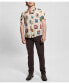 Men's Rayon Post Card Short Sleeve Shirt