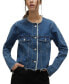 ფოტო #1 პროდუქტის Women's Kiri Denim Jacket