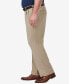 Фото #3 товара Men's Big & Tall Premium Comfort Stretch Classic-Fit Solid Pleated Dress Pants