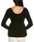 Фото #2 товара Rebecca Taylor Peplum Wool Pullover Women's