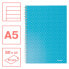 ESSELTE Wiro Cardboard Covers Color Breeze A5 Striped Pattern Notebook