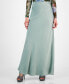 Фото #1 товара Women's Annachiara Satin Maxi Skirt