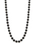 ფოტო #1 პროდუქტის Onyx Bead Necklace (8mm) in 10k Gold