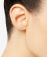 ფოტო #2 პროდუქტის Diamond Butterfly Stud Earrings (1/10 ct. t.w.) in 14k White Gold, Created for Macy's