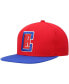 Фото #2 товара Men's Red and Royal LA Clippers Team Two-Tone 2.0 Snapback Hat