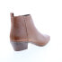 Фото #8 товара Roan by Bed Stu Aggie F858024 Womens Brown Leather Zipper Casual Dress Boots