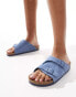 Фото #1 товара Birkenstock Zurich sandals in blue suede