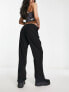 Фото #3 товара Reclaimed Vintage low rise 90's straight trouser in black