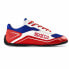 Racing Ankle Boots Sparco S-POLE T Red White Blue 47