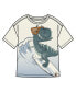 ფოტო #2 პროდუქტის Boy Drop Shoulder T-Shirt Off White - Child