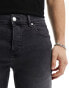 River Island slim fit jeans in black