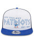 Бейсболка трекер New Era New England Patriots Gridiron Classics 9FIFTY (белый, королевский) - фото #2