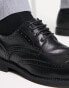 Фото #3 товара Truffle Collection formal lace up brogues in black