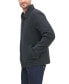 Men's Classic Front-Zip Filled Micro-Twill Jacket