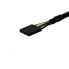 Фото #5 товара StarTech.com 3 ft Panel Mount USB Cable - USB A to Motherboard Header Cable F/F - 0.9 m - Black