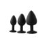 Anal plug Dream Toys Fantasstic Black 3 Pieces