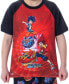 ფოტო #4 პროდუქტის Boys Burst Surge Hikaru and Hyuga T-Shirt and Shorts Pajama Set