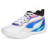 Фото #4 товара Puma Playmaker Pro Basketball Mens White Sneakers Athletic Shoes 37757218