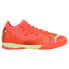 Фото #1 товара Puma Future Z 1.4 Pro Court Indoor Soccer Mens Orange Sneakers Athletic Shoes 10