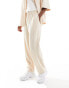 Фото #2 товара Sixth June co-ord textured trousers in beige