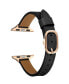 Unisex Carmen Genuine Leather Unisex Apple Watch Band for Size- 42mm, 44mm, 45mm, 49mm