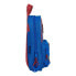 Пенал-рюкзак F.C. Barcelona M747 Тёмно Бордовый Тёмно Синий 12 x 23 x 5 cm (33 Предметы)